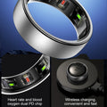New R10 Waterproof Smart Ring Health Monitor Men & Women Health & Sleep Monitor Smart Rings Multi-Sport Modes Qring APP