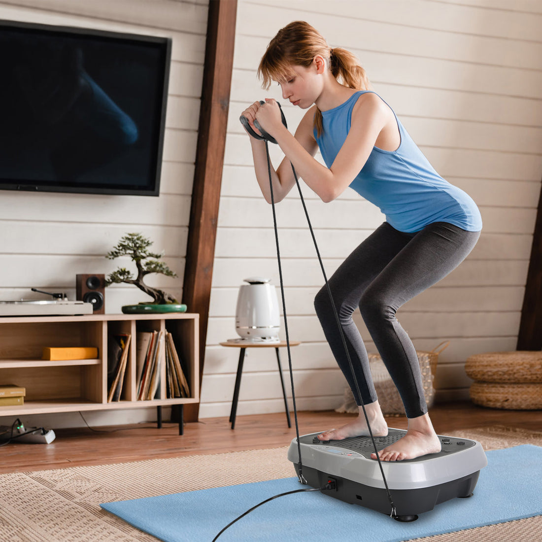 Whole Body Vibration Plate for Home Fitness