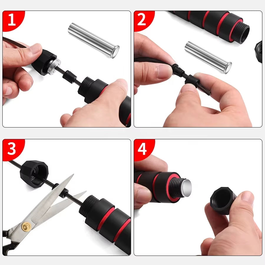 Wholesale Gym Home Foam Handle Adjustable Heavy Pvc Weighted Speed Skipping Jump Rope for Fitness