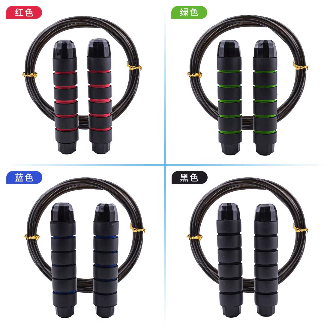 Wholesale Gym Home Foam Handle Adjustable Heavy Pvc Weighted Speed Skipping Jump Rope for Fitness
